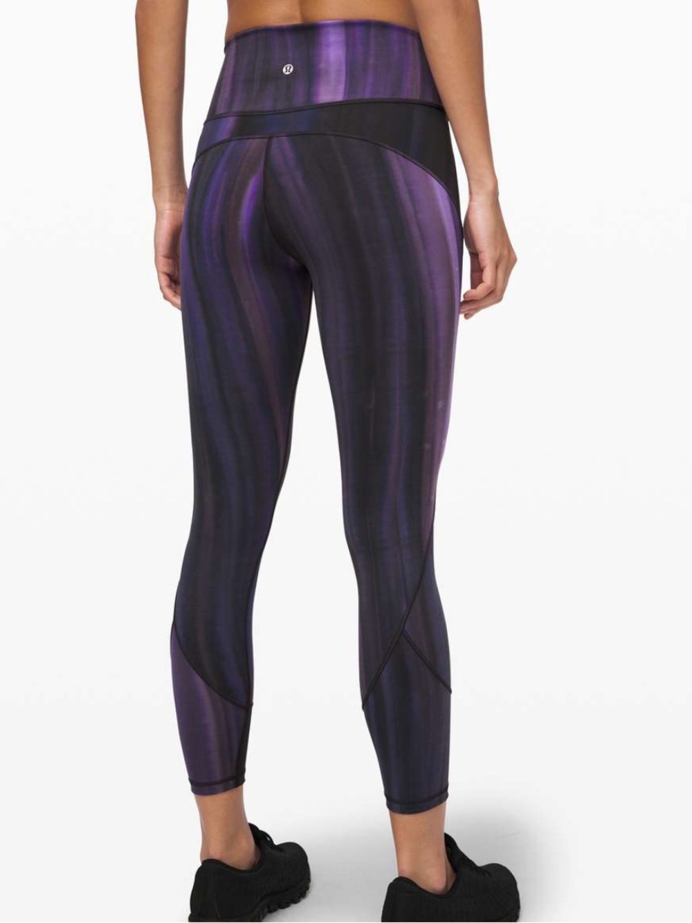lululemon athletica Purple and Black Spray-Dye Leggings - Picture 1 of 6